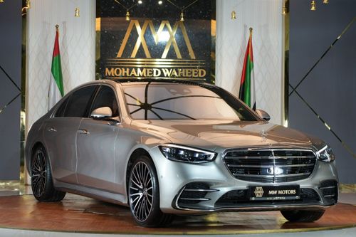 مرسيدس بنز S 500 Mercedes-Benz S 500 | 2023 GCC 4200km | 5 Years Warranty | AMG | Panoramic
