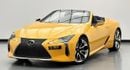 Lexus LC500 2021 Lexus LC500 Carbon Cabriolet, 1 Year Warranty Unlimited KM, Excellent Condition