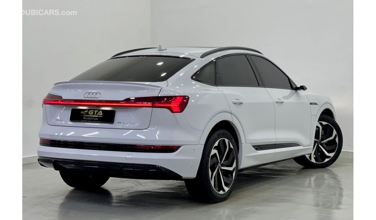 أودي اي-ترون 2020 Audi E-Tron 55 S-Line Quattro Sportback, Agency Warranty + Service Contract, GCC
