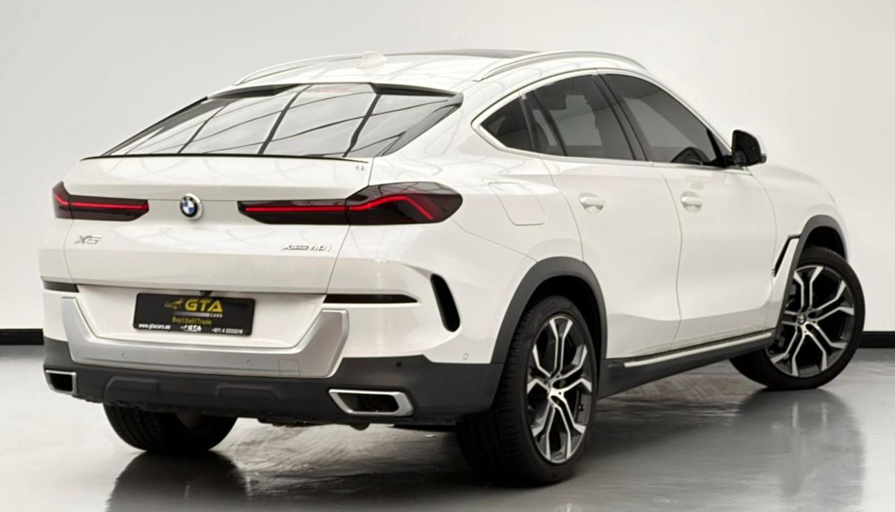BMW X6 2021 BMW X6 xDrive40i M-Sport, 1 Years Warranty Unlimited Km, BMW Full Service History, GCC
