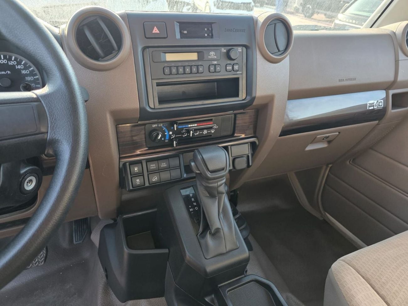 Toyota Land Cruiser DLX Diesel 2.8 liter ,Automatic gear ,Manual  Windows ,Left Hand Drive