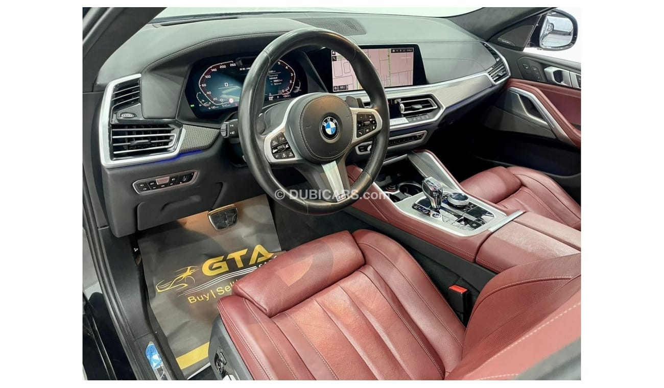 بي أم دبليو X6 50i M سبورت 2021 BMW X6 M50i, BMW Warranty 2026, BMW Service Contract 2026, GCC