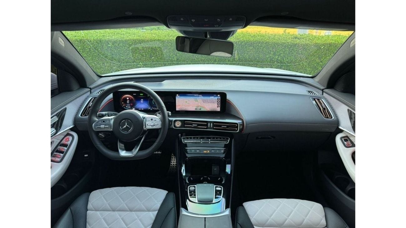 مرسيدس بنز EQC 400 مرسيدس بنز اي ام جى EQ400 M4 خليجي 2023 تشييكات وكاله تحت الضمان بحاله ممتازه كونتركت سيرفس مجانا ل