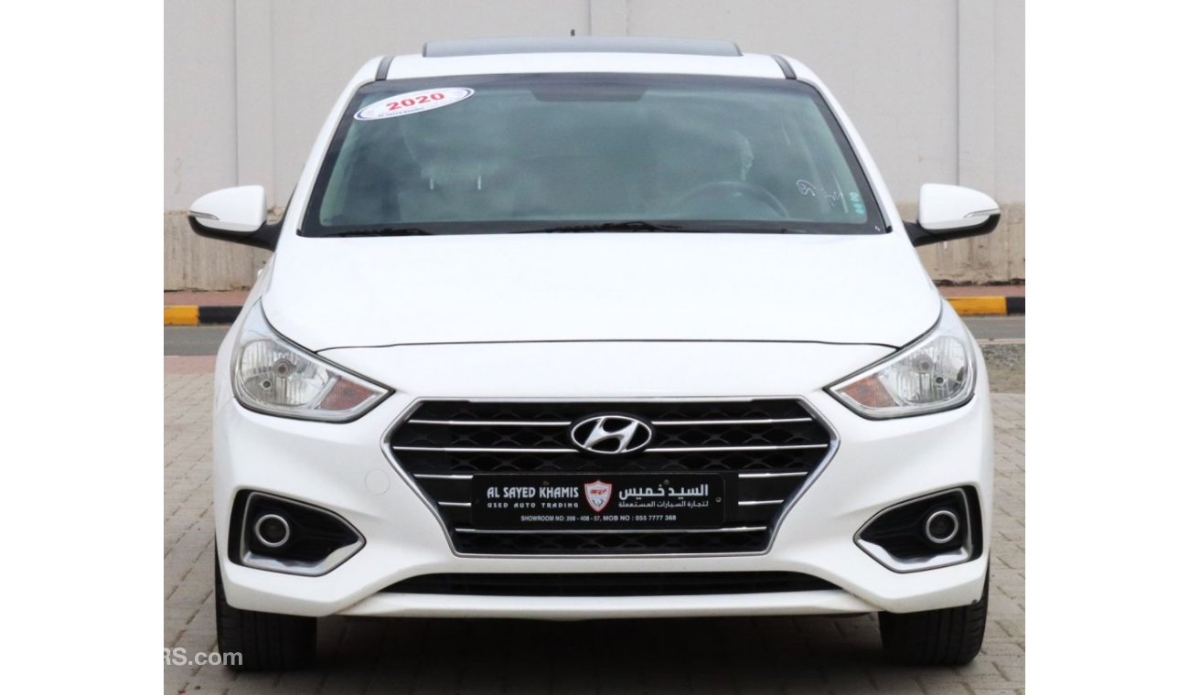 Hyundai Accent Top Hyundai Accent GCC full option agency condition without accidents