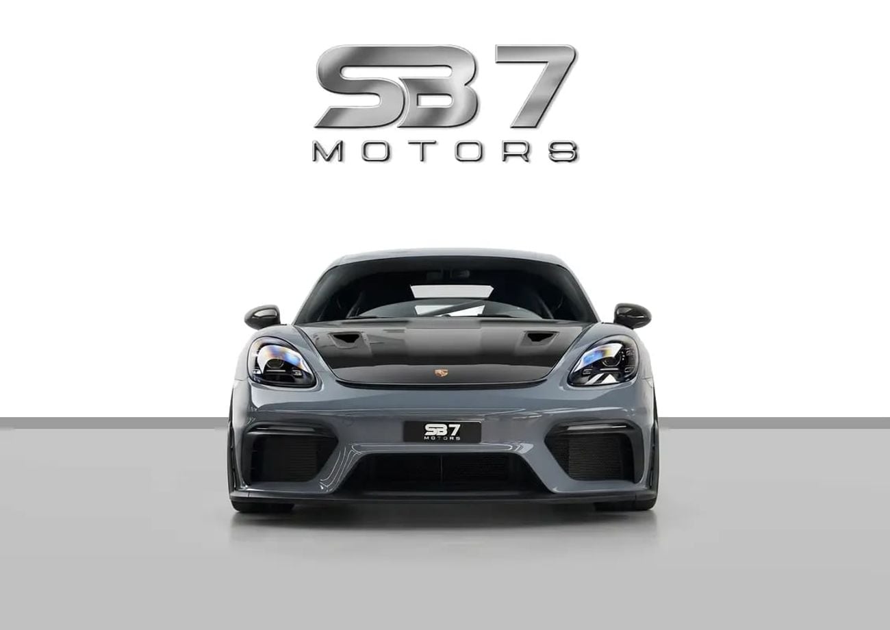 بورش كايمان 718 GT4 RS WEISSACH PACKAGE | GCC WITH WARRANTY