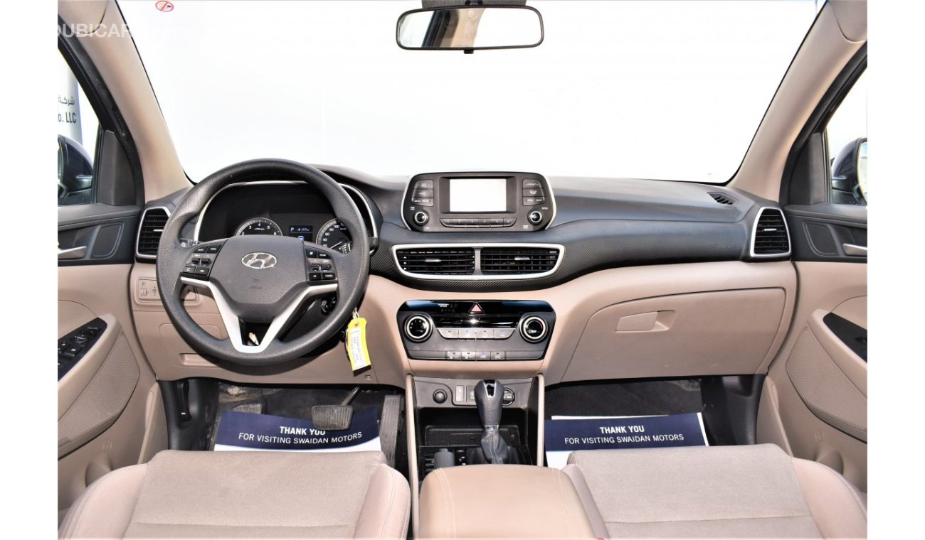 Hyundai Tucson AED 1540 PM | 2.0L 2WD GCC DEALER WARRANTY