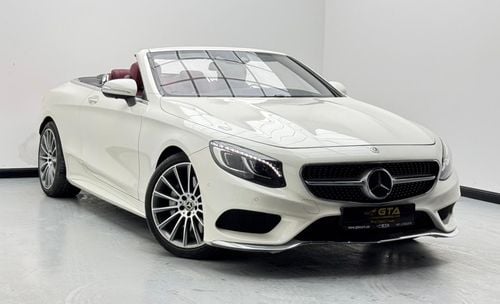 Mercedes-Benz S 500 Std 4.7L 2017 Mercedes-Benz S550 AMG, Full Service History, Excellent Condition, GCC