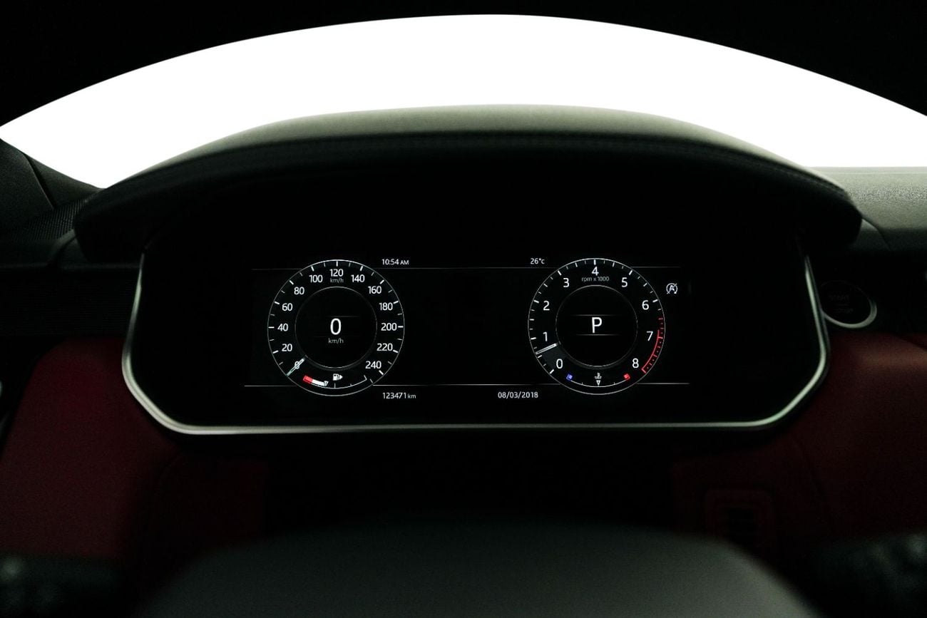 Land Rover Range Rover Sport HSE Dynamic 3.0L GCC-Al Tayer Service History-22Inch Rims-Red Brake Callipers