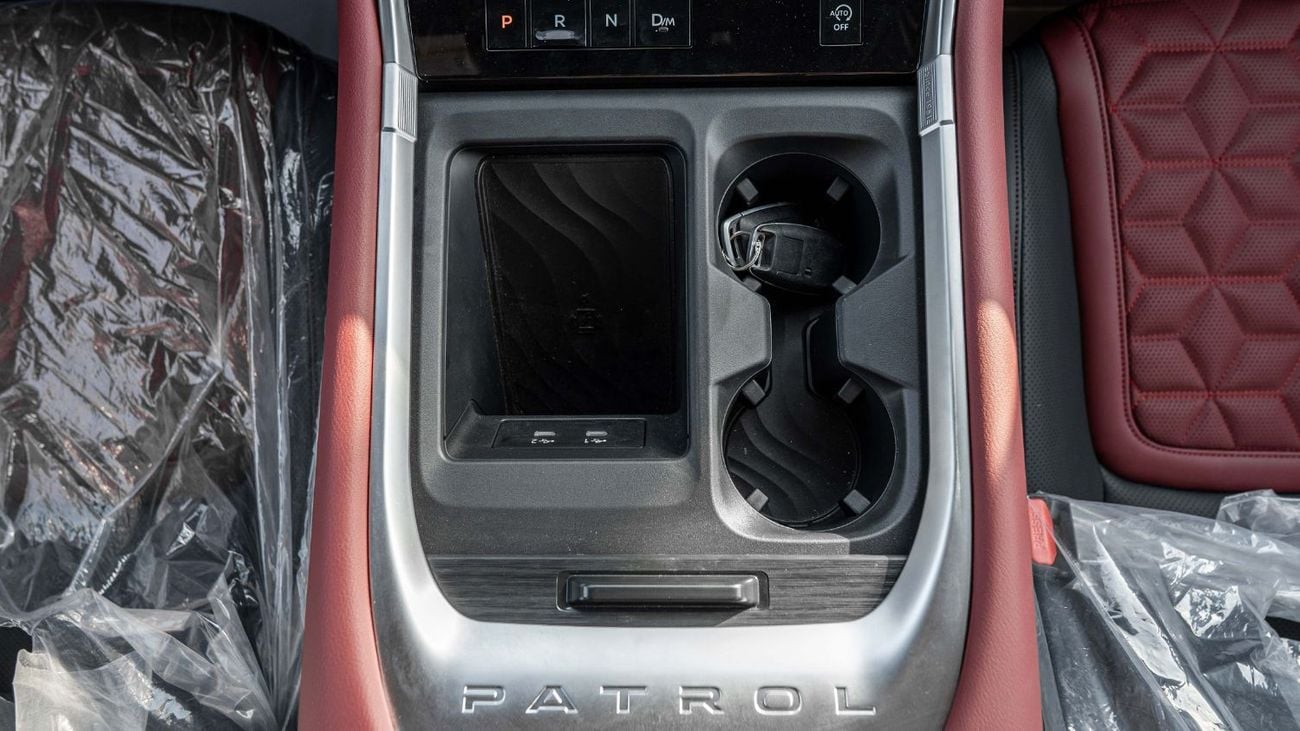Nissan Patrol 2026 Nissan Patrol SE Platinum 3.8L AT Petrol (White-Red) Black Roof (Export Only)