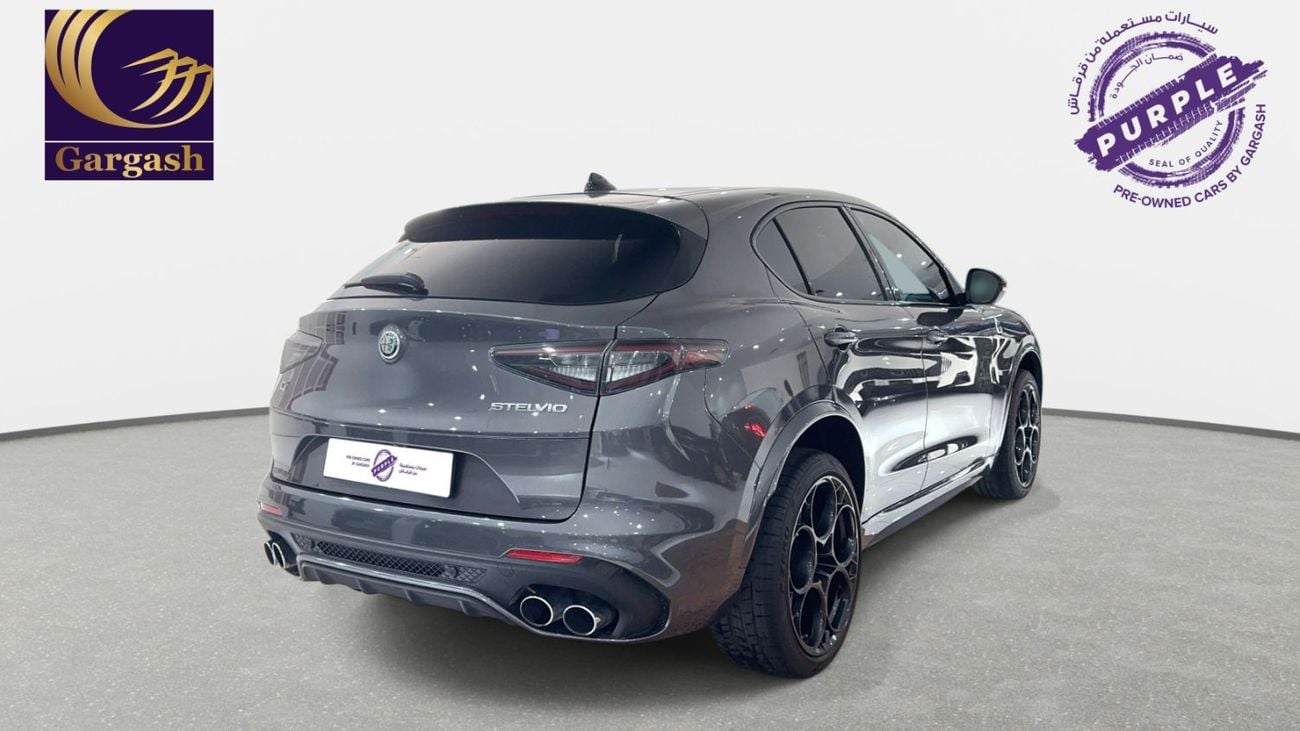 Alfa Romeo Stelvio QUADRIFOGLIO (510 HP) | 2023 | GCC Specs | Gargash Warranty and Service