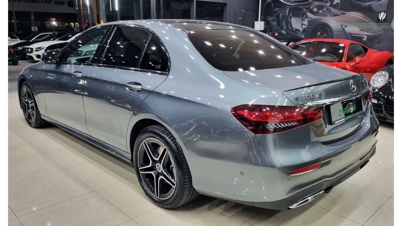 مرسيدس بنز E300 MERCEDES E300e 2023 IN IMMACULATE CONDITION WITH ONLY 13K KM WITH 3 YEARS WARRANTY FOR 219K AED