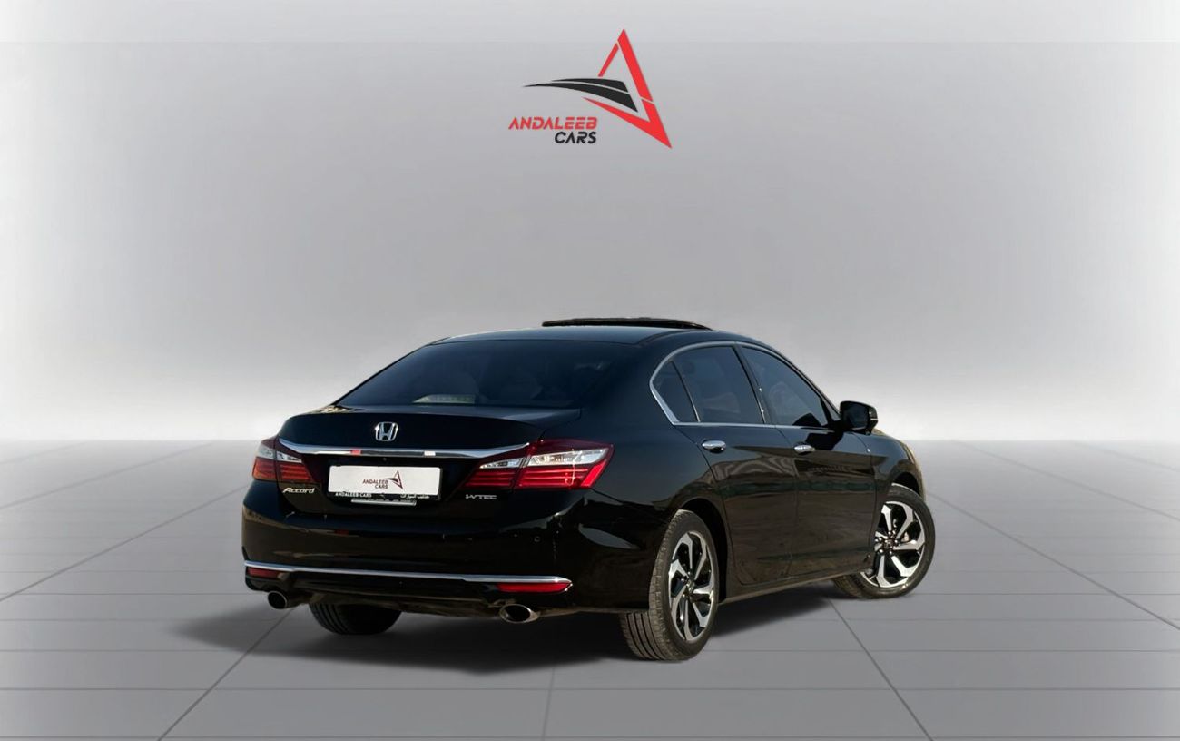 Honda Accord 2.4L I4 A/T | 2017 | GCC SPECS | All Original Paint | AED 990 per month