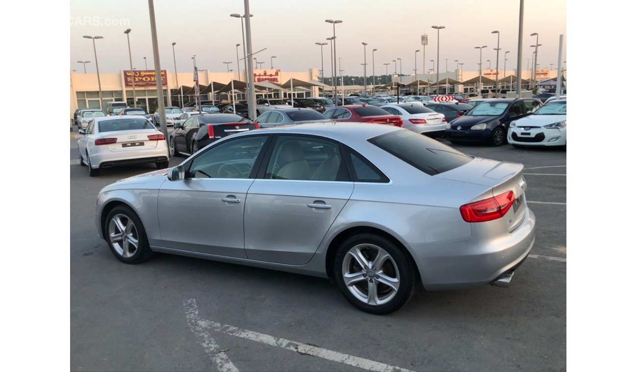 Audi A4 Audi A4 model 2013 GCC car prefect condition full option low mileage sun roof leather seats back cam