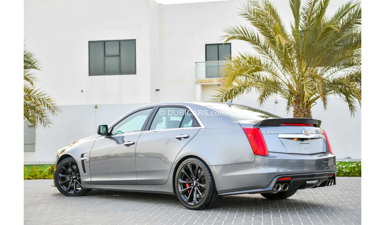 كاديلاك CTS -V 6.2L 640 HP - Sedan - AED 4,485 PM - 0% DP