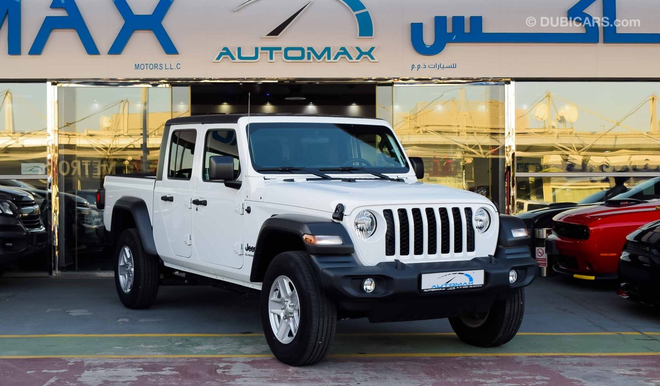 جيب جلادياتور 2020 Sport "S" 4X4, 3.6L V6 GCC, 0km with 3 Years or 100,000km Warranty