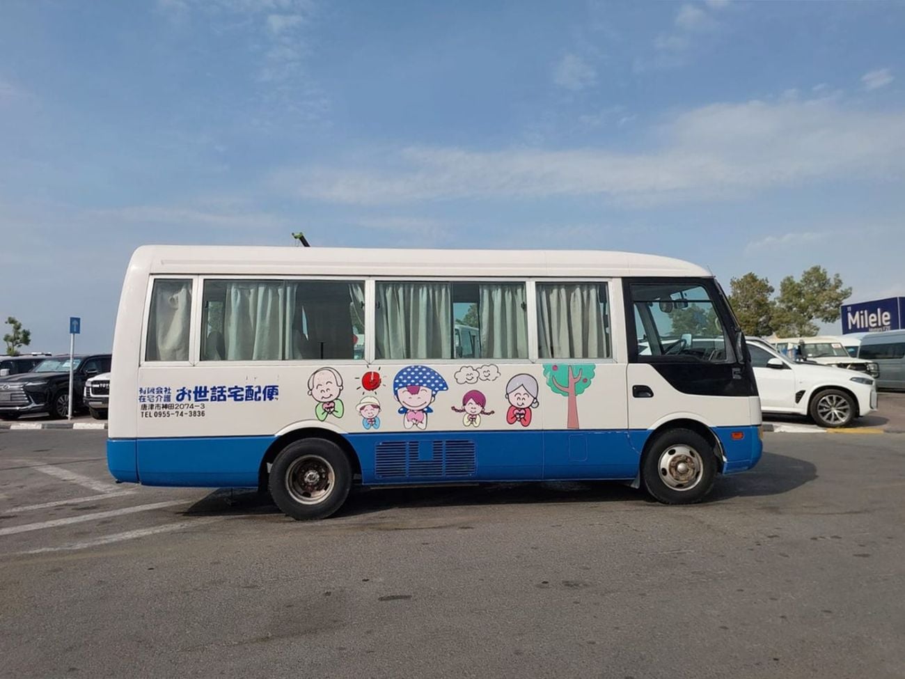 ميتسوبيشي روزا (RAMADAN OFFER) MITSUBISHI ROSA BUS RHD 2003 MODEL 5.2 L DIESEL MANUAL(PM00111)