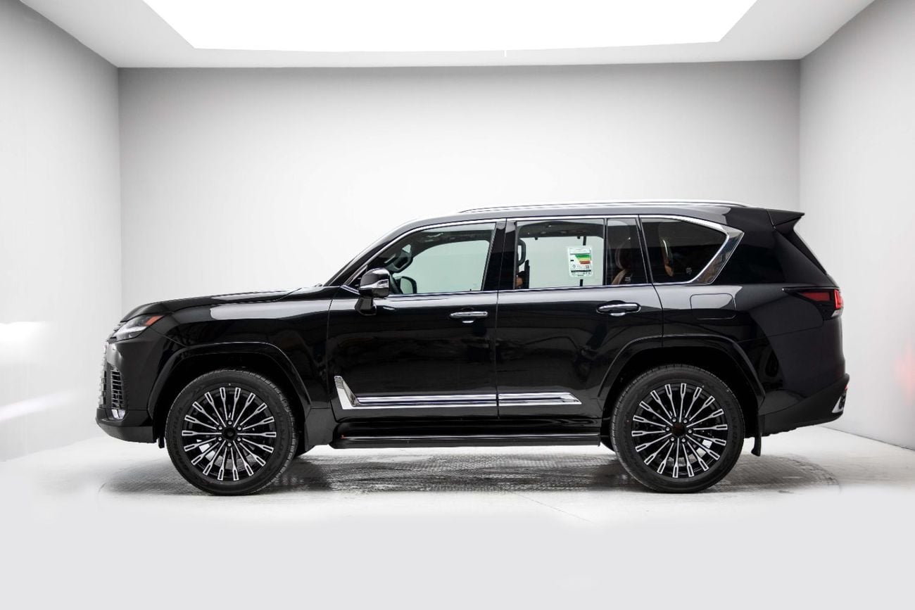 لكزس LX 700h VIP 3.5L - Graphite Black Inside VIP Sun Flair | Export Only