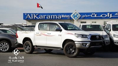 Toyota Hilux SGLX 2.4L Engine with Automatic Transmission - Diff Lock - Cruise Control Rear camera - GCC