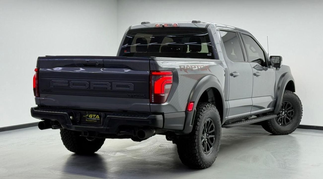 فورد إف-150 رابتور 2024 Ford F-150 Raptor Super Crew, 2029 Ford Warranty + Service Pack, Very Low Km, Fully Loaded, GCC