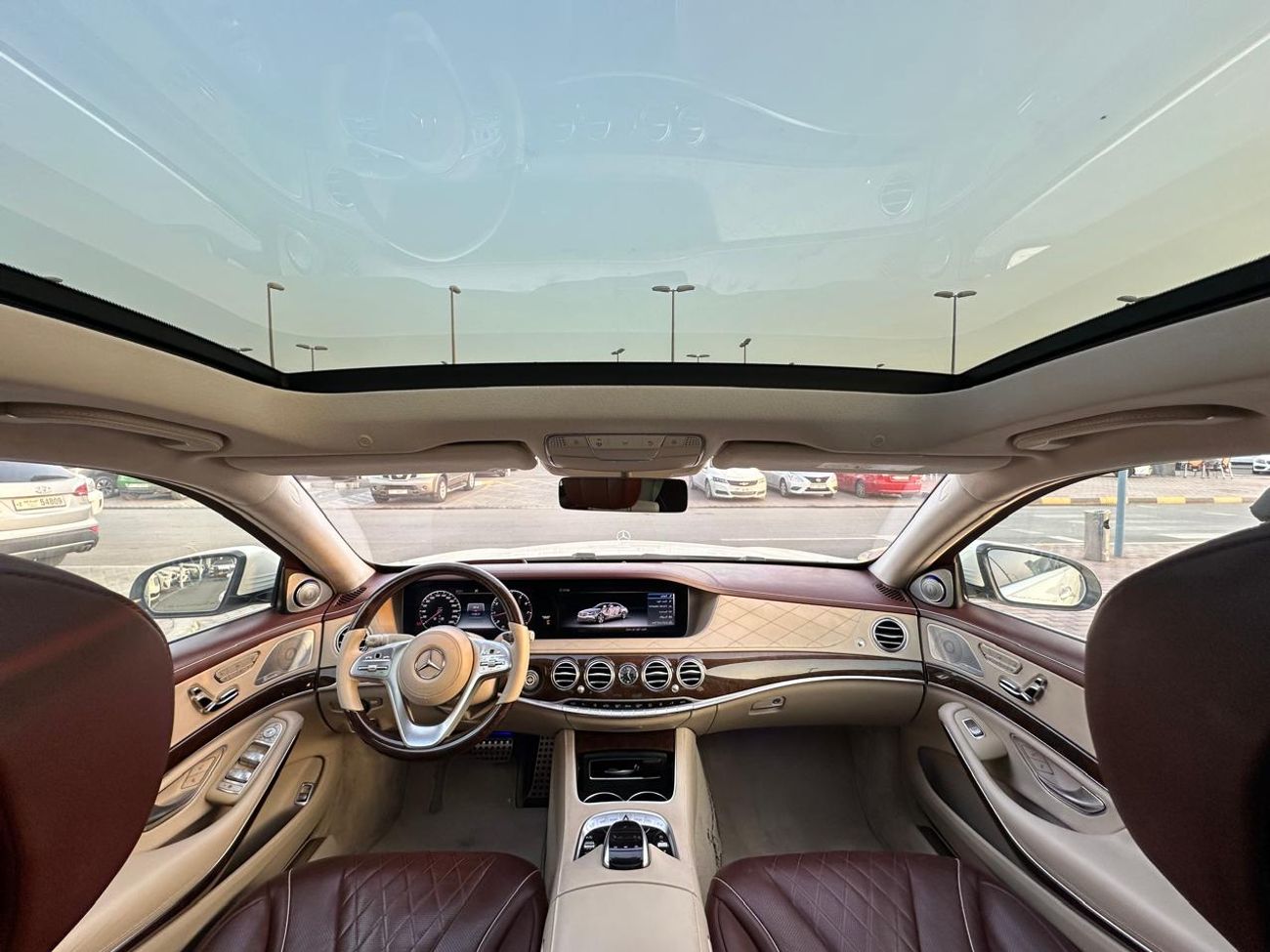 Mercedes-Benz S 560 Mercedes S560_ 2018_ Gulf _in excellent condition_ no problems