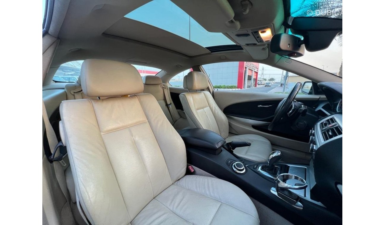 بي أم دبليو 650 BMW 650I 2009 GCC IN PERFECT CONDITION