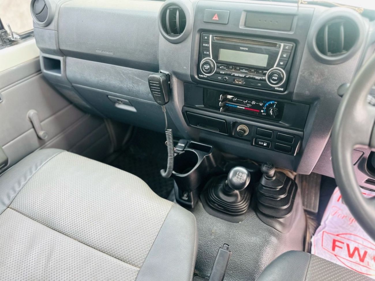 Toyota Land Cruiser Pick Up Std 4.0L Single Cab Utility 4WD Toyota Land Cruiser Pickup Single Cabin model 2013 Diesel white colo