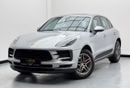Porsche Macan Std 2.0L (252 HP) 2021 Porsche Macan, Full Service History, 1 Year Warranty, Excellent Condition, GC