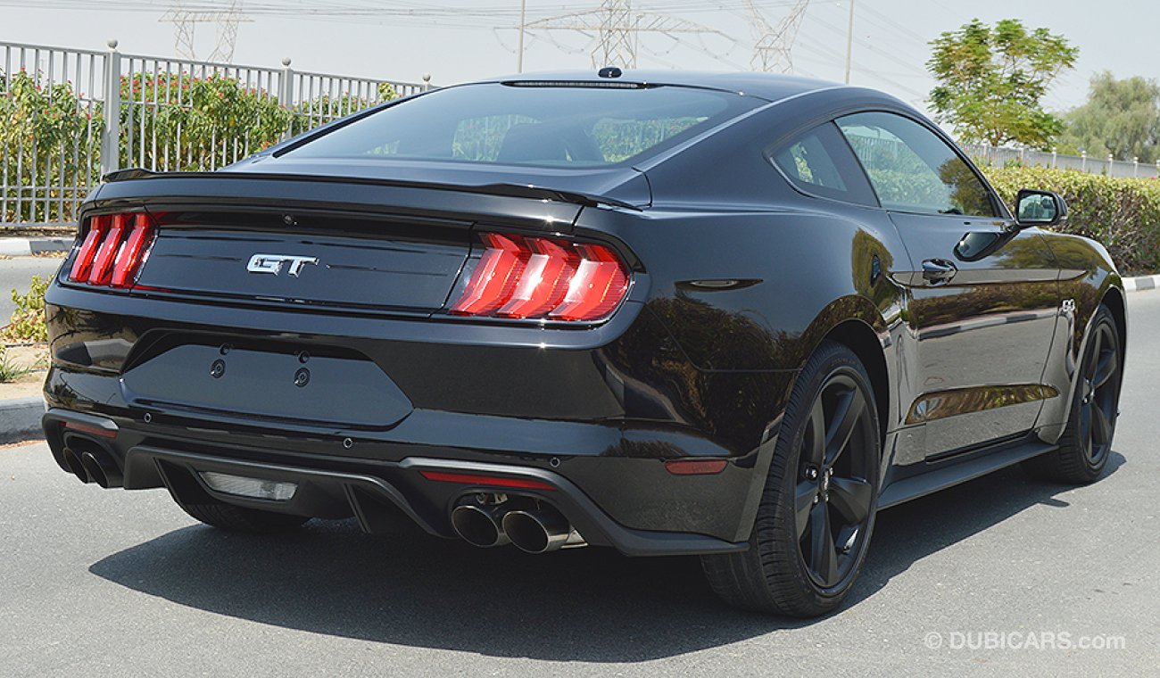 Ford Mustang 2019 GT Premium, 5.0 V8 GCC, 0km w/ 3Years or 100K km Warranty and 60K km Service at Al Tayer