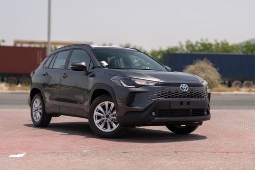 Toyota Corolla Cross 2025 Toyota Corolla Cross MID 1.8 Hybrid - Grey Mettalic Inside Red | Export Only