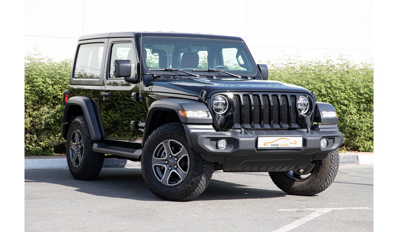 Jeep Wrangler GCC - ASSIST AND FACILITY IN DOWN PAYMENT - 2530 AED/MONTHLY - UNDER AL FUTTAIM WARRANTY