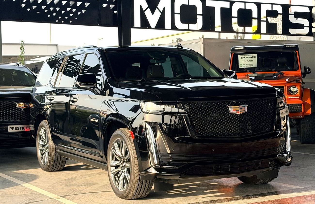 Cadillac Escalade SPORT PLATINUM Guarantee and service contract from al Ghandi till 2029