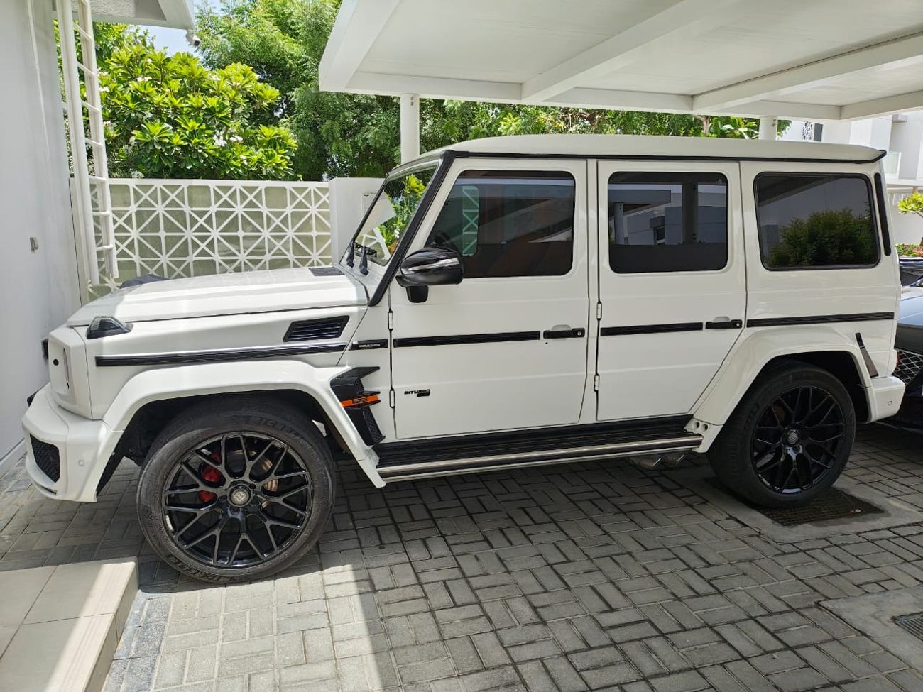 مرسيدس بنز G 500 Mercedes G Class (G500) modified to latest G63 exterior.
