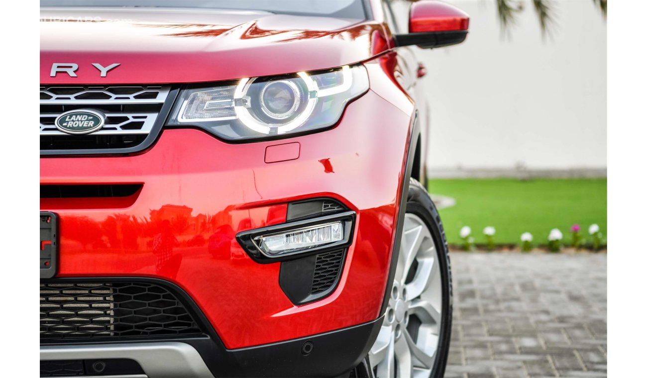 Land Rover Discovery Sport - Agency Warranty and Service Contract! - GCC - AED 2,664 PER MONTH - 0% DOWNPAYMENT