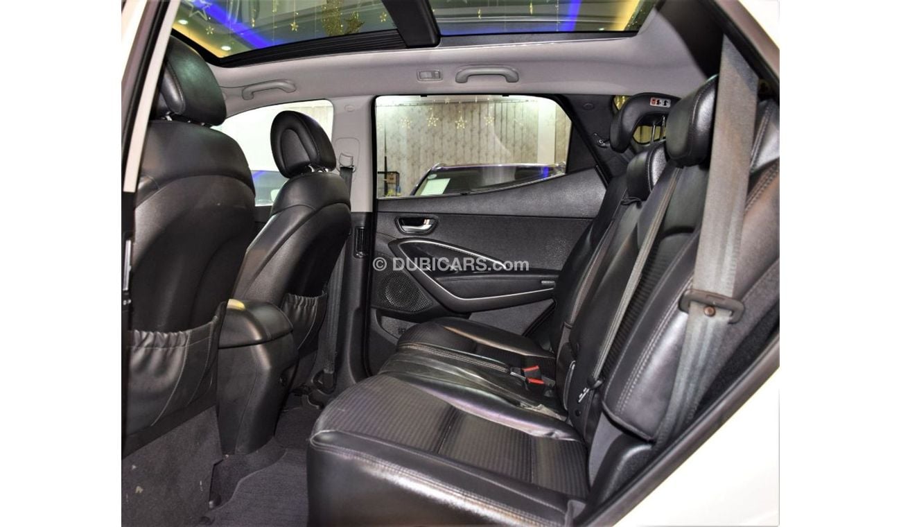 هيونداي سانتا في AMAZING Hyundai SantaFe 4WD 3.3L 2013 Model!! in White Color! GCC Specs