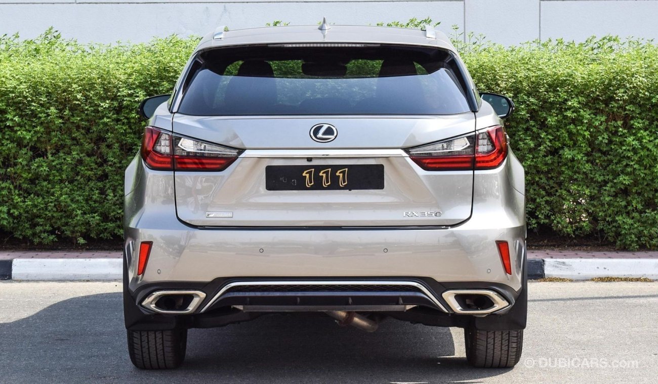 Lexus RX350 F Sport / Canadian Specifications