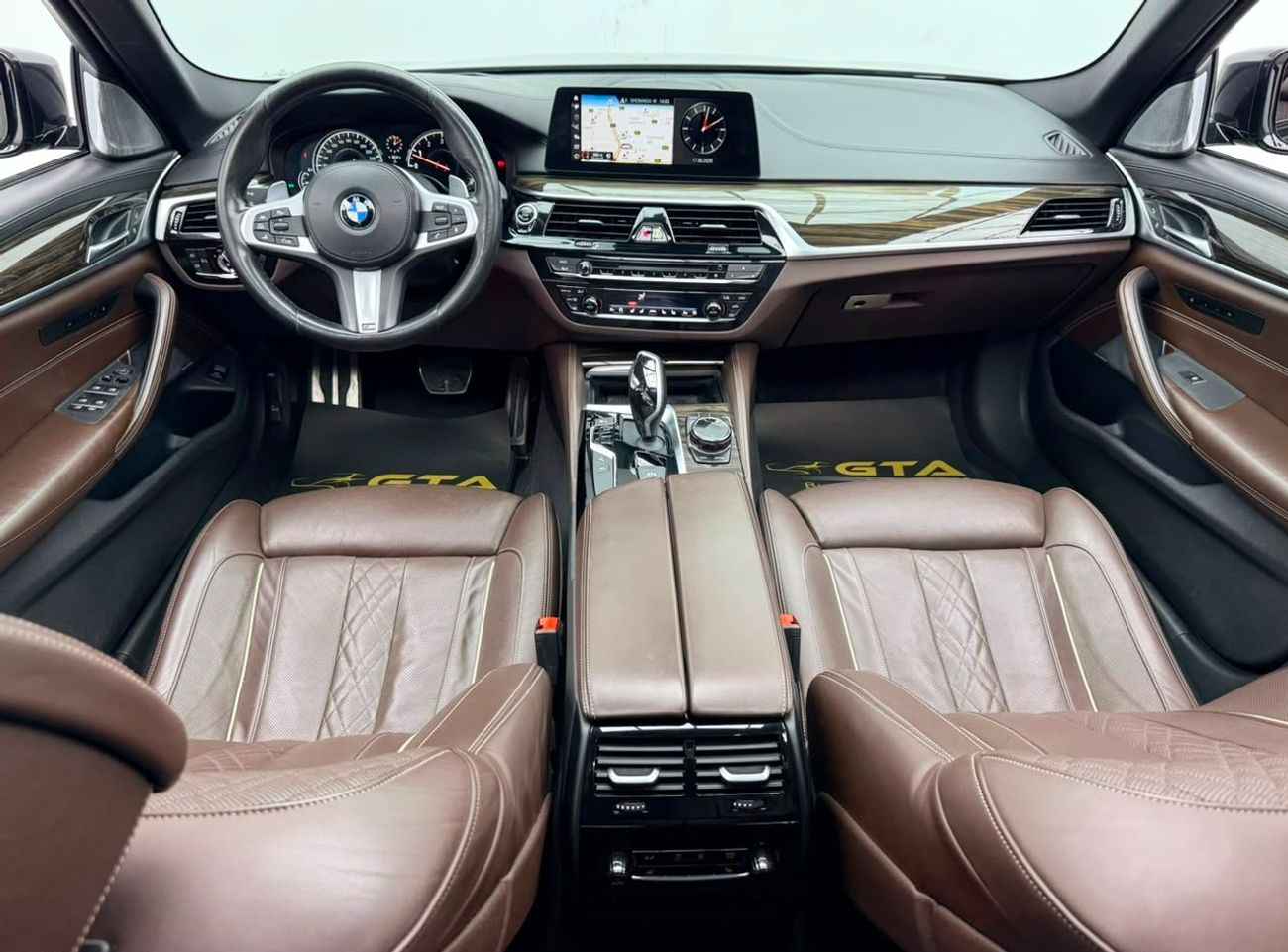 بي أم دبليو 530i M SPORT 2018 BMW 530i M-Sport MasterClass, Full BMW Service History, Excellent Condition, GCC