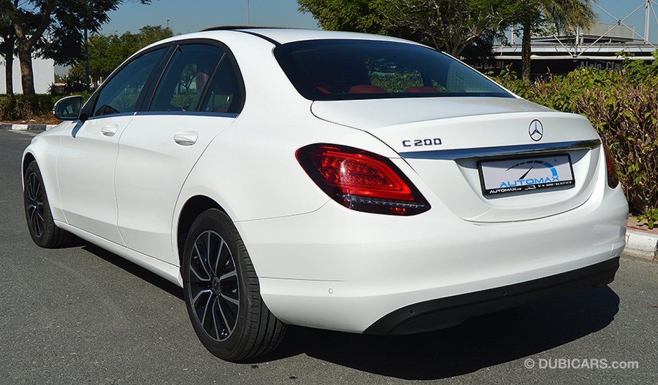 مرسيدس بنز C200 2019 AMG Luxury, GCC, I-4 Engine, 0km with 3 Years or 100,000km Warranty