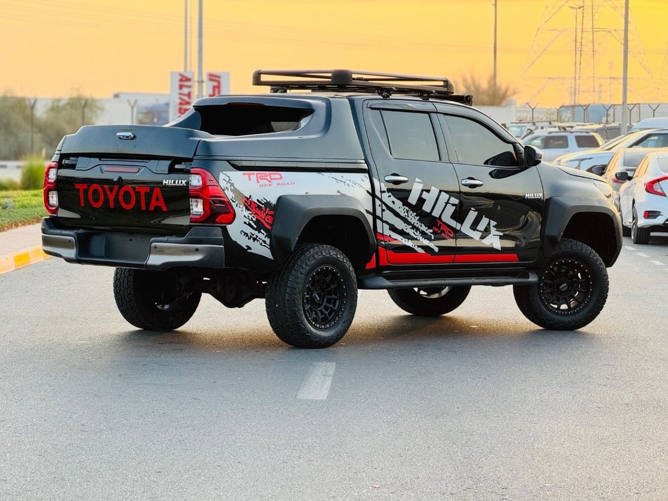 تويوتا هيلوكس Toyota hilux 2020 facelift to 2024 GR sport