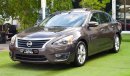 Nissan Altima 2013 model, number one, leather slot, cruise control, alloy wheels, sensors, camera screen, Android