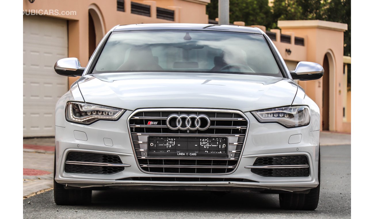Audi S6 2014 GCC under Warranty with Zero Down-Payment.