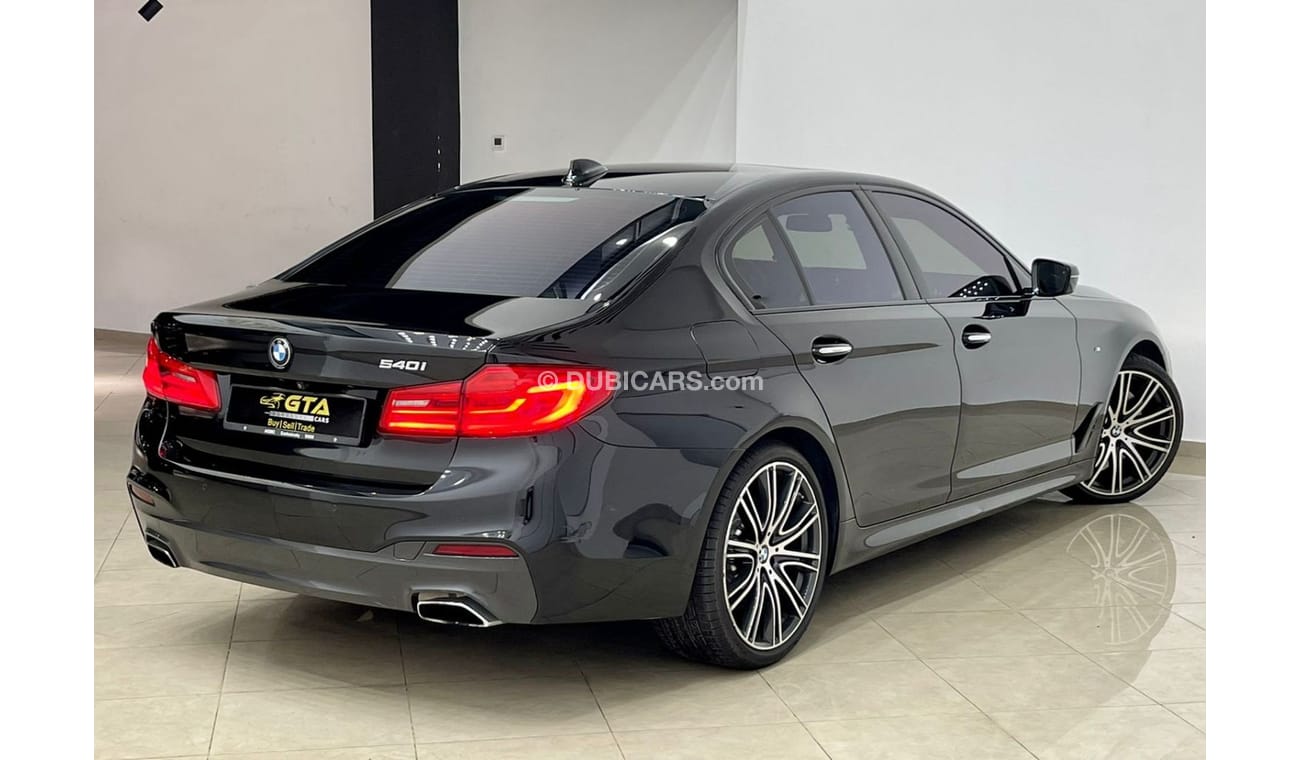 BMW 540i 2017 BMW 540i M-Sport, BMW Service History, Warranty, GCC