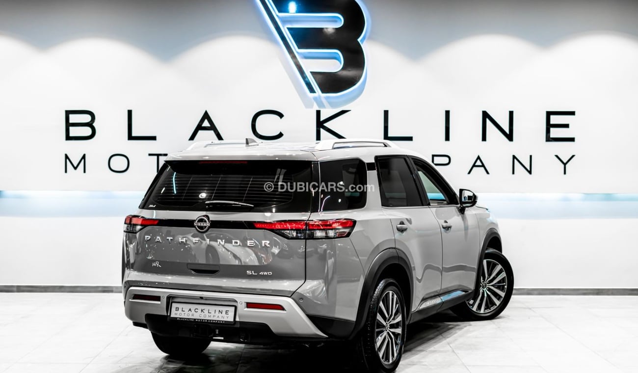 نيسان باثفايندر 2022 Nissan Pathfinder, 2028 Nissan Warranty, 2025 Nissan Service Contract, Low KMs, GCC