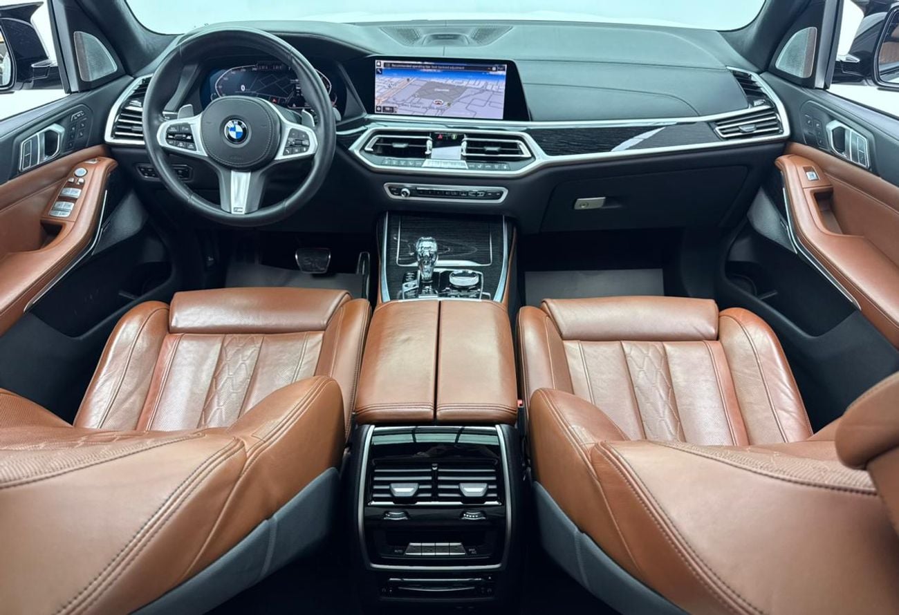 BMW X7 XDrive50i 4.4L 2019 BMW X7 xDrive50i M-Sport, 1 Year Warranty, Feb / 2027 BMW Service Pack, GCC