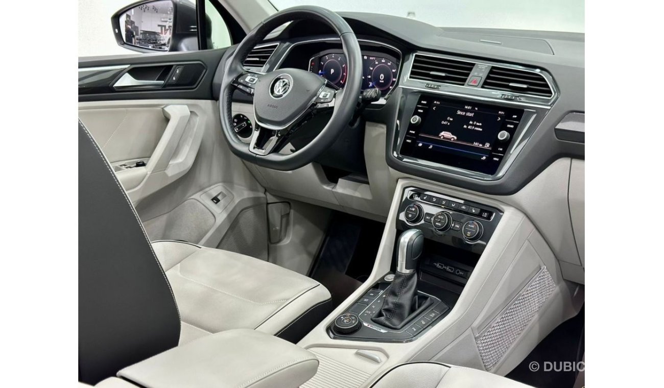 فولكس واجن تيجوان 2019 Volkswagen Tiguan SEL, January 2025 VW Warranty, Full VW Service History, Low Kms, GCC