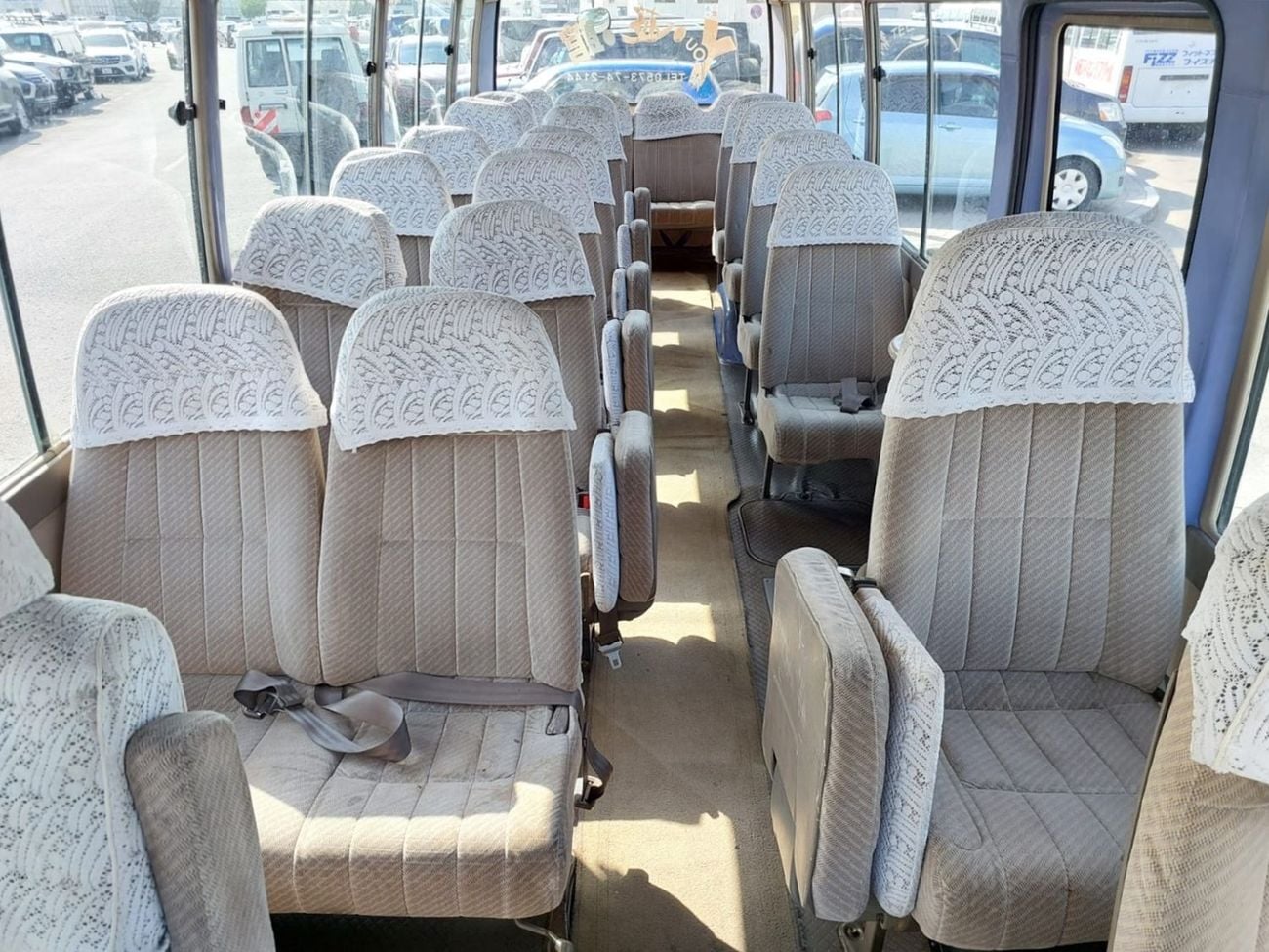 تويوتا كوستر (RAMADAN OFFER) TOYOTA COASTER BUS RHD 1997 MODEL 4.2 L DIESEL AUTOMATIC(PM09832)