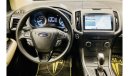 Ford Edge LEATHER SEATS + NAVIGATION + AWD + EcoBoost / GCC / 2018 / UNLIMITED MILEAGE WARRANTY  / 1,170 DHS