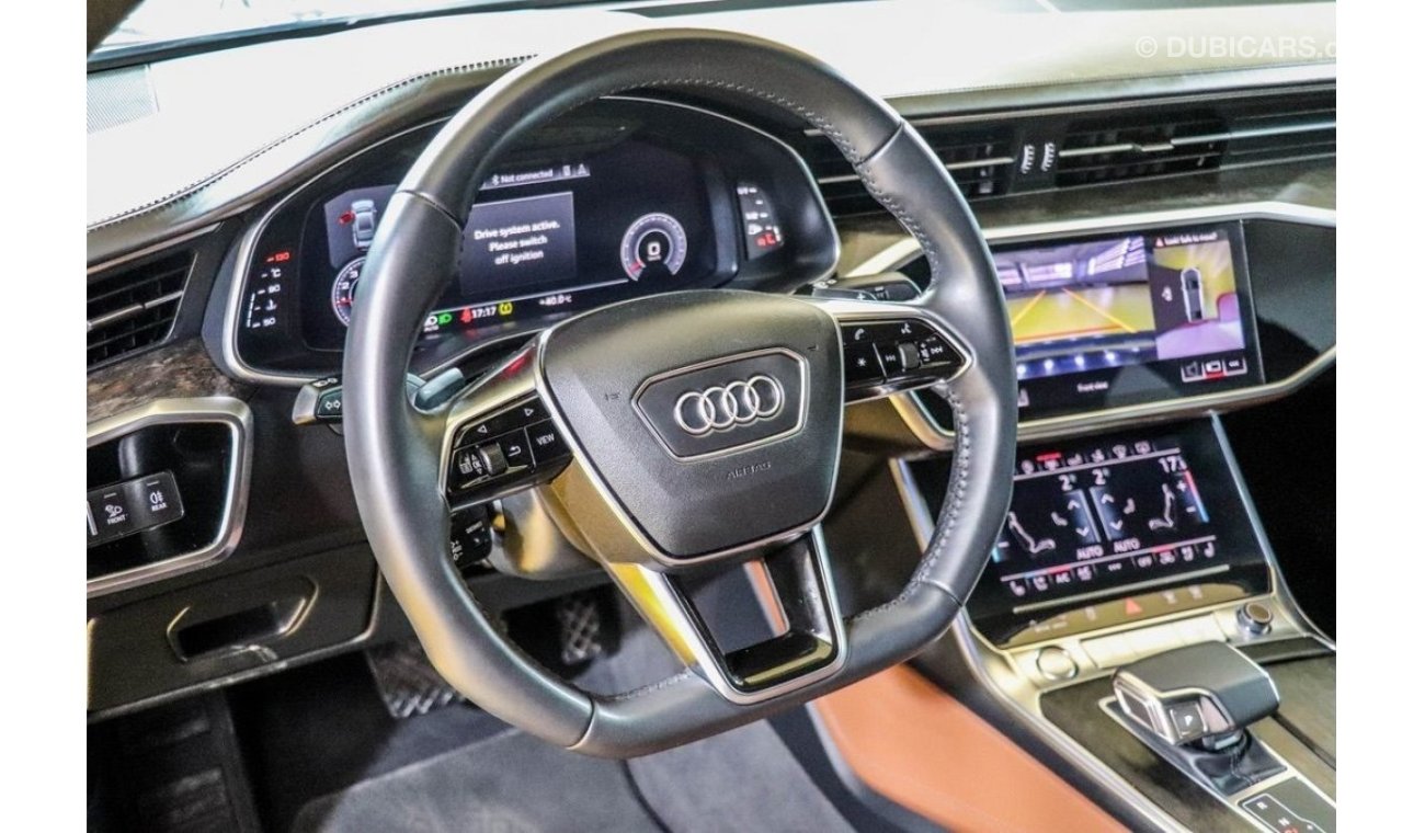Audi A7 RESERVED ||| Audi A7 55 TFSI Quattro S-Line 2019 GCC under Agency Warranty with Flexible Down-Paymen