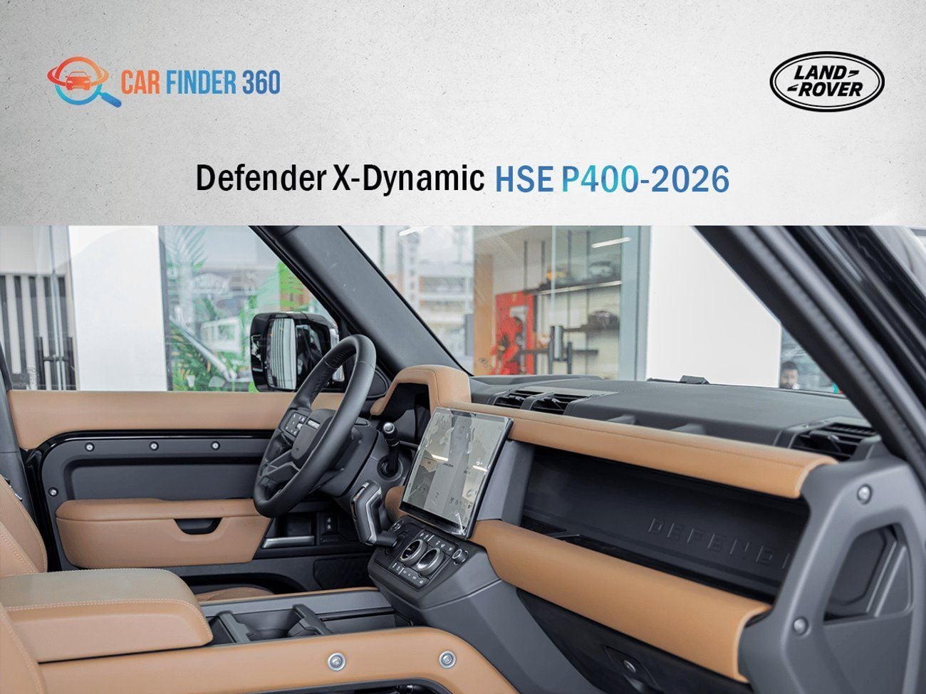 Land Rover Defender Land Rover Defender X-Dynamic HSE P400  -  2026 - GCC(Export only)