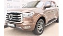 Great Wall Poer HIGH 2.0L TURBO 4WD 2021 GCC AGENCY WARRANTY