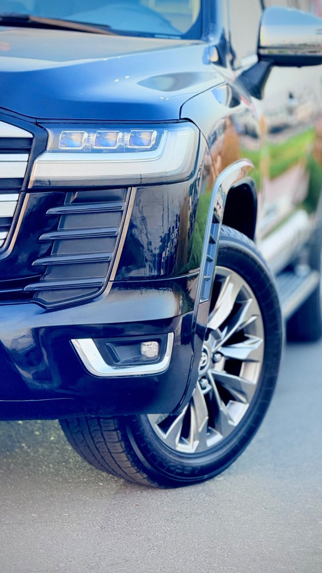 تويوتا لاند كروزر 2015 GXR V6 Facelift To 2024 Ship Exterior and Interior Both Upgrade Full Option